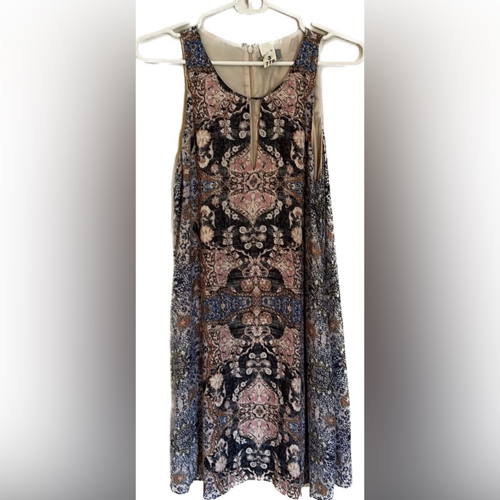 Abbeline Shift High Neck Dress
